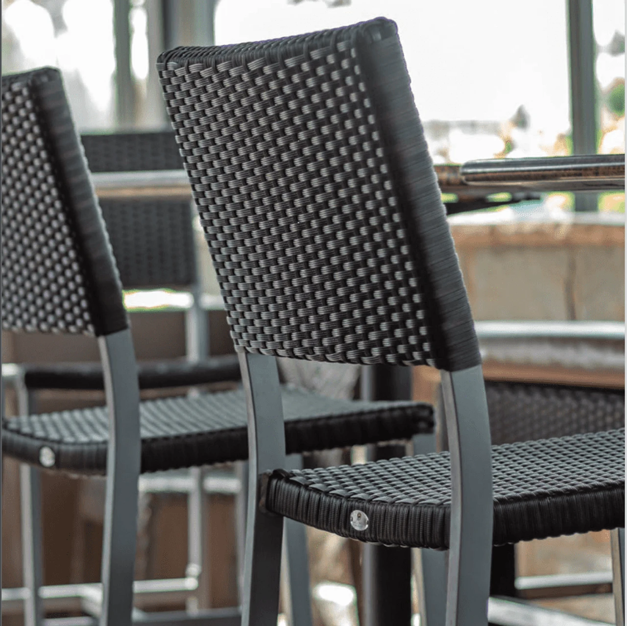 Source Furniture Fiji Wicker Bar Height Side Chair - Set Of 2 2 Source Furniture Fiji Wicker Bar Height Side Chair - Set Of 2 - Image 2