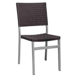 Source Furniture Fiji Wicker Dining Side Chair Set/2