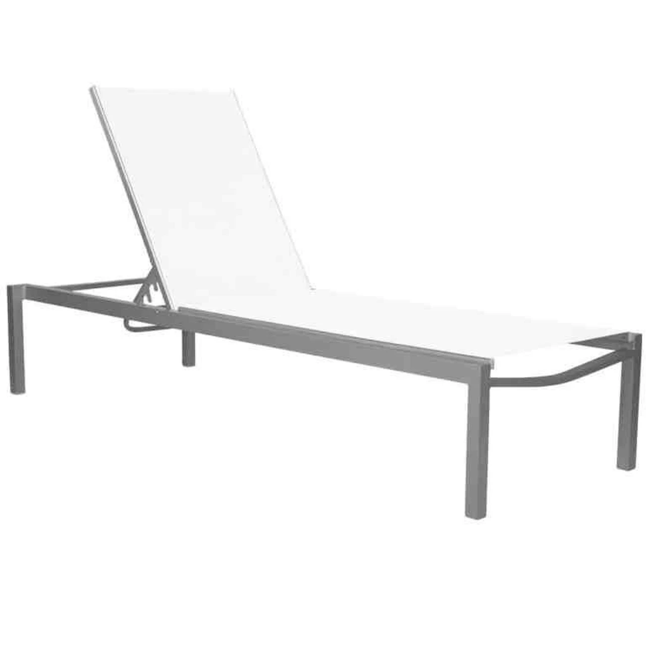 Source Furniture Fusion Sling Armless Chaise Lounge Chair - Set Of 2 3 Source Furniture Fusion Sling Armless Chaise Lounge Chair - Set Of 2 - Image 3