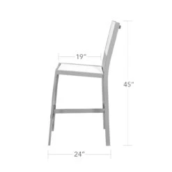 Source Furniture Fusion Sling Bar Height Side Chair - Set Of 2 5 Source Furniture Fusion Sling Bar Height Side Chair - Set Of 2 -Patio Furniture Store source furniture fusion sling bar height side chair set of 2 33 94241.1646965393