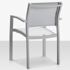 Source Furniture Fusion Sling Dining Arm Chair - Set Of 2