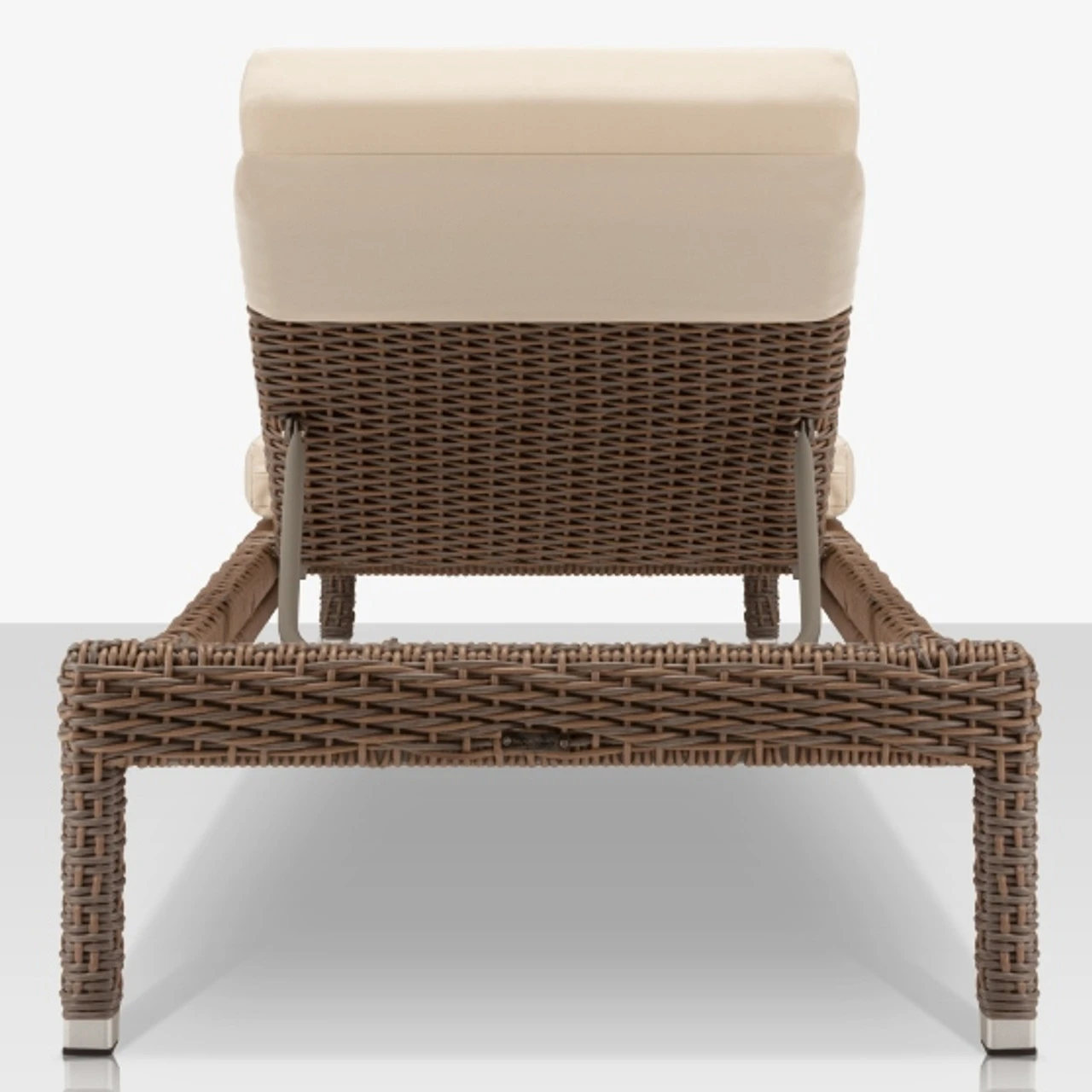 Source Furniture Lucaya Wicker Chaise Lounge Chair - Standard Cushion Included 4 Source Furniture Lucaya Wicker Chaise Lounge Chair - Standard Cushion Included - Image 4