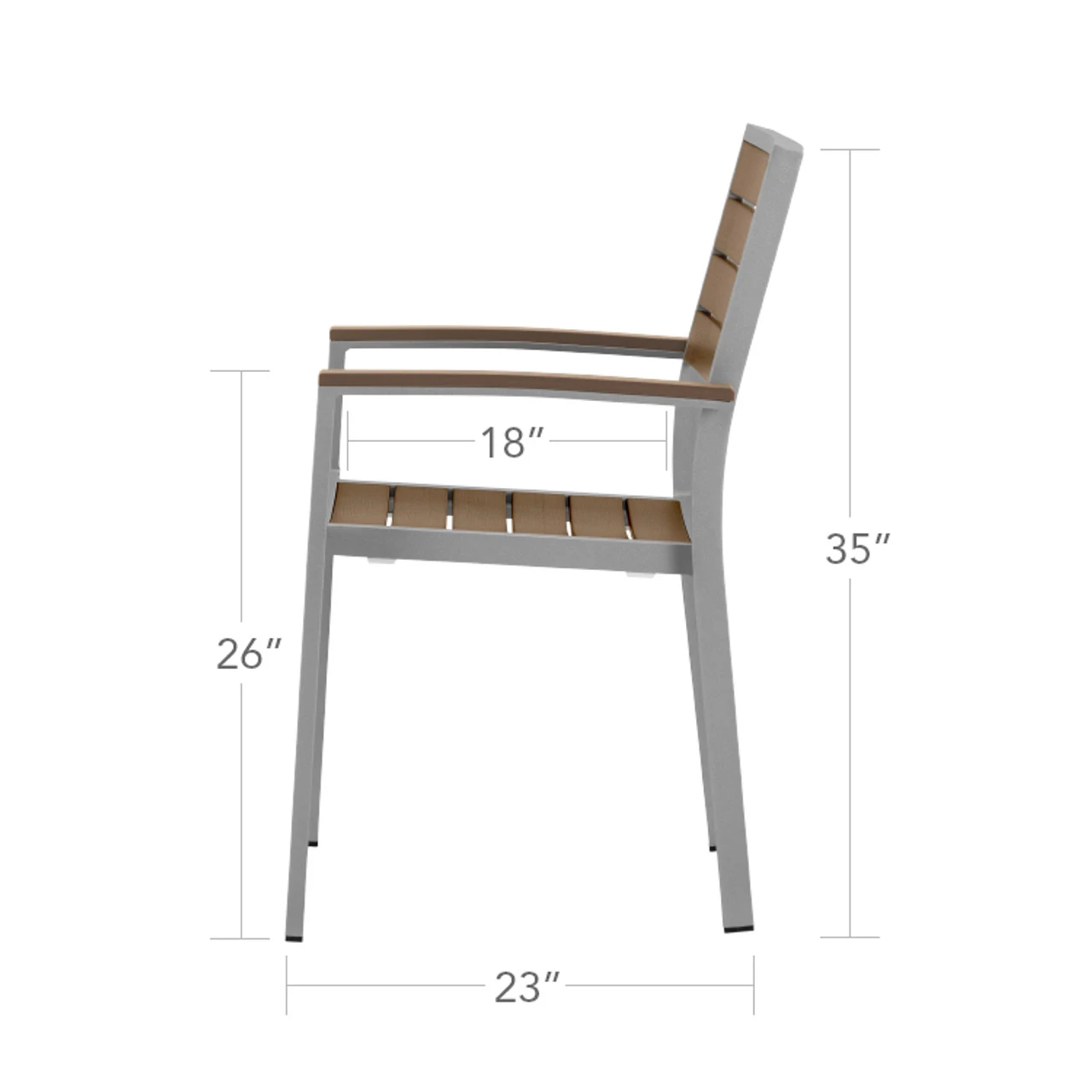 Source Furniture Napa Dining Arm Chair Set/2 7 Source Furniture Napa Dining Arm Chair Set/2 - Image 7