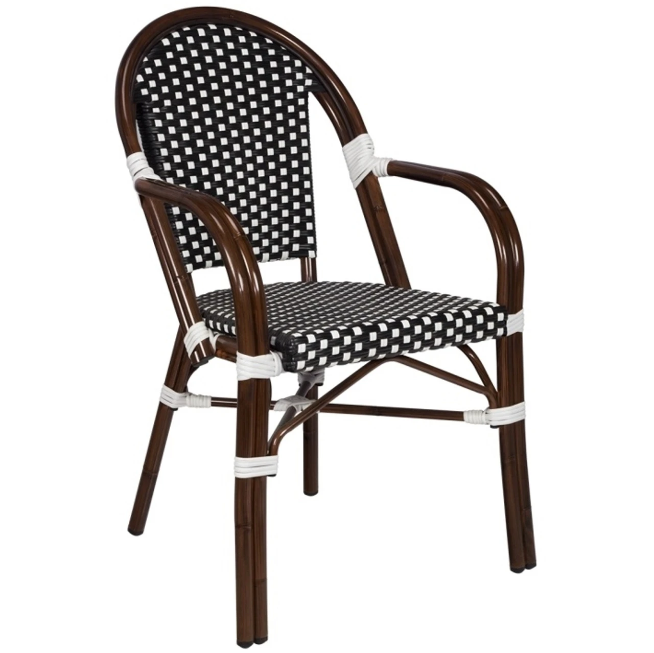 Source Furniture Paris Wicker Dining Arm Chair Set/2 1 Source Furniture Paris Wicker Dining Arm Chair Set/2