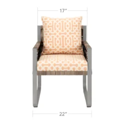 Source Furniture Scorpio Dining Arm Chair - Standard Cushion Included -Patio Furniture Store source furniture scorpio dining arm chair 27 10608.1646963982