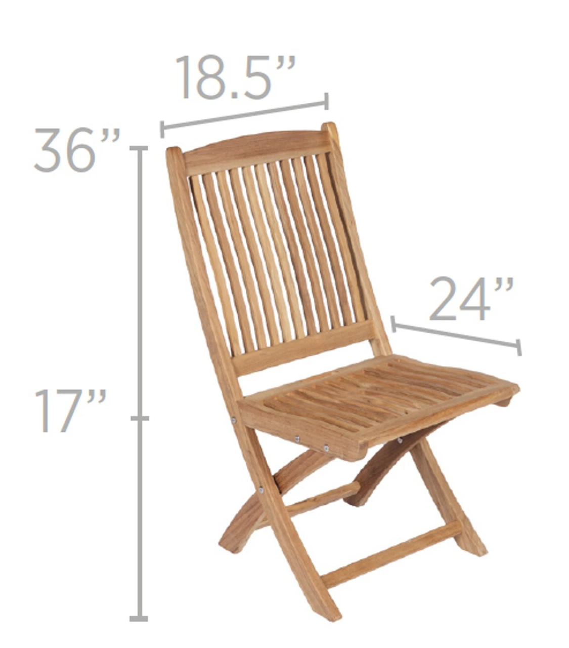 Royal Teak 60" - 78" Oval Expansion Table And 4 Sailor Side Chairs 7 Royal Teak 60" - 78" Oval Expansion Table And 4 Sailor Side Chairs - Image 7