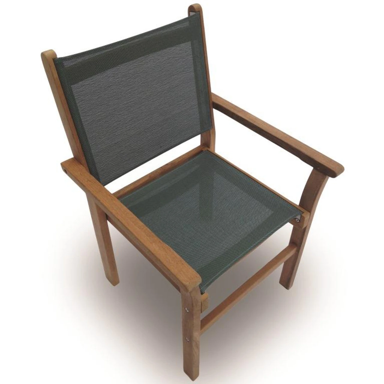 Royal Teak Captiva Sling Stacking Chair 5 Royal Teak Captiva Sling Stacking Chair - Image 5