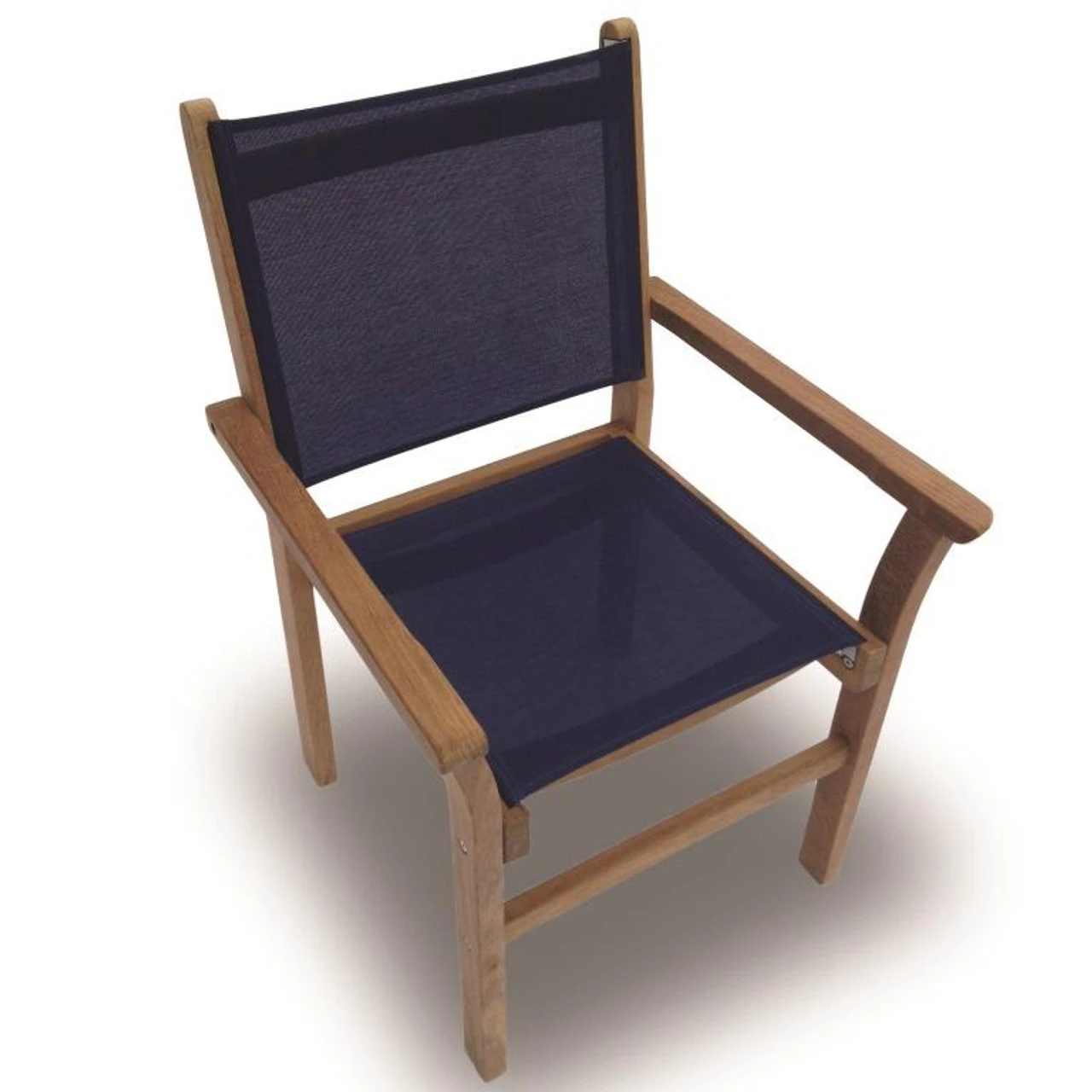 Royal Teak Captiva Sling Stacking Chair 2 Royal Teak Captiva Sling Stacking Chair - Image 2
