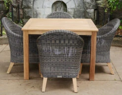 Three Birds 42" Newport Table With 4 Viena Chairs Set 5 Three Birds 42" Newport Table With 4 Viena Chairs Set -Patio Furniture Store three birds 42 newport table with 4 viena chairs set estimated available to ship in nov dec 22 07666.1646966059