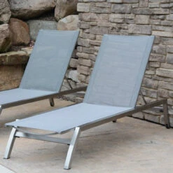 Three Birds Avanti Sling Chaise Lounge Chair