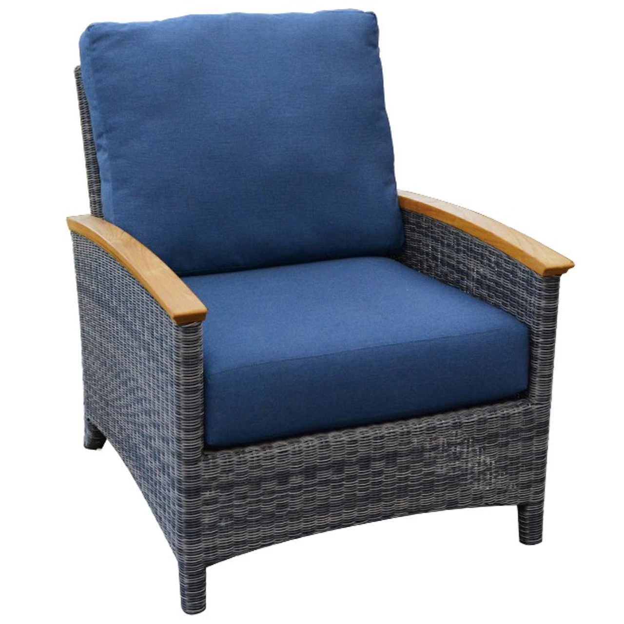 Three Birds Bella Wicker Club Chair 1 Three Birds Bella Wicker Club Chair