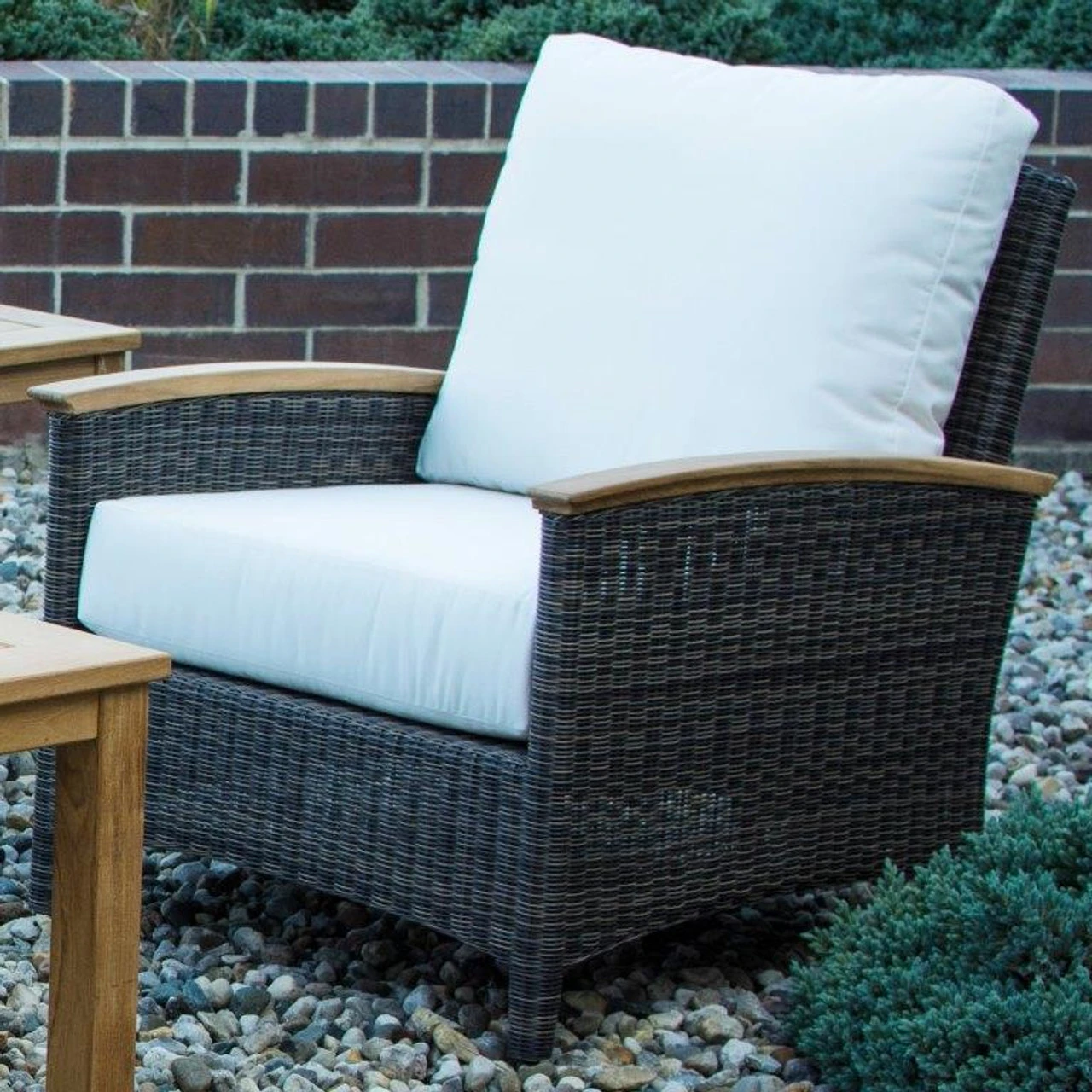 Three Birds Bella Wicker Club Chair 4 Three Birds Bella Wicker Club Chair - Image 4