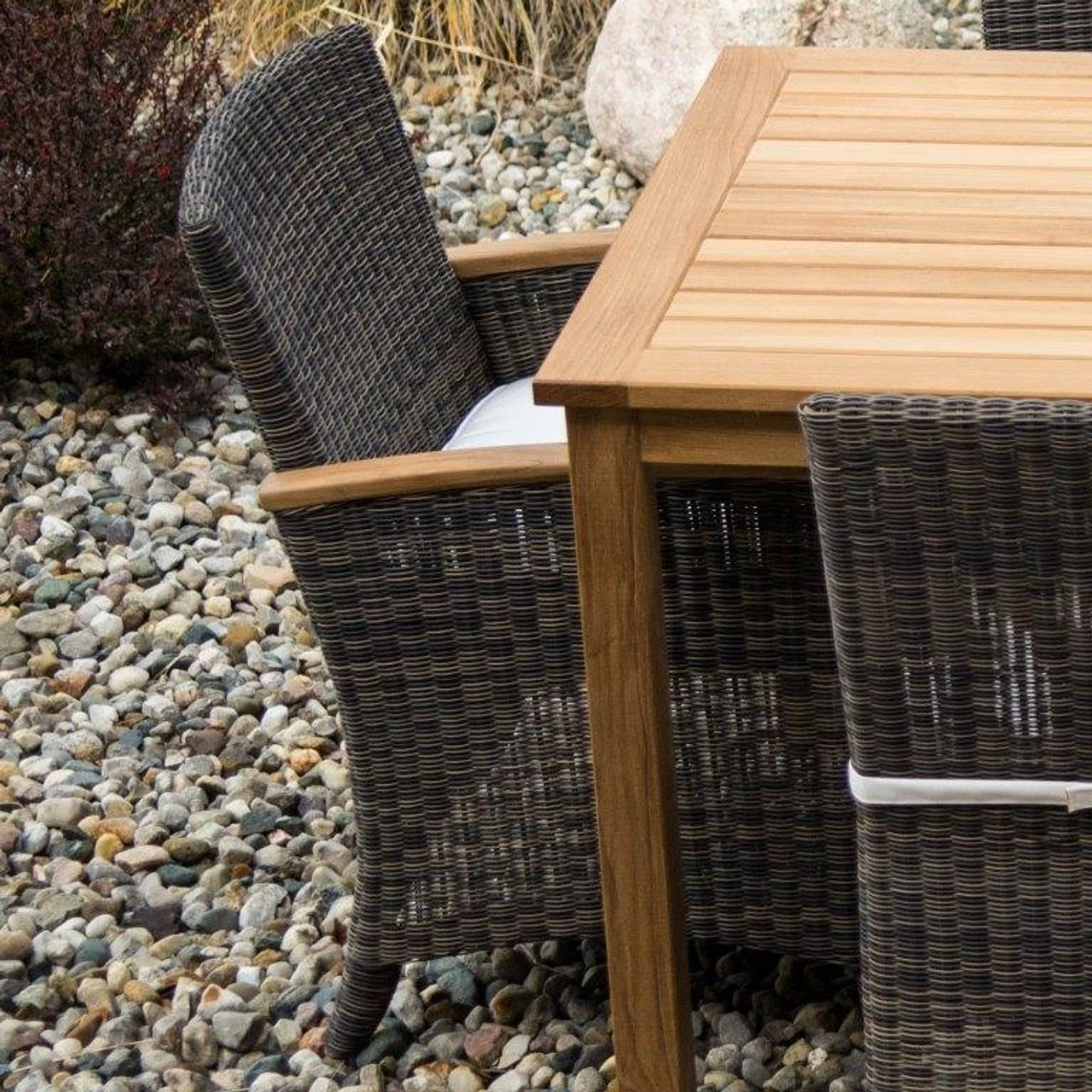 Three Birds Bella Wicker Dining Arm Chair 4 Three Birds Bella Wicker Dining Arm Chair - Image 4