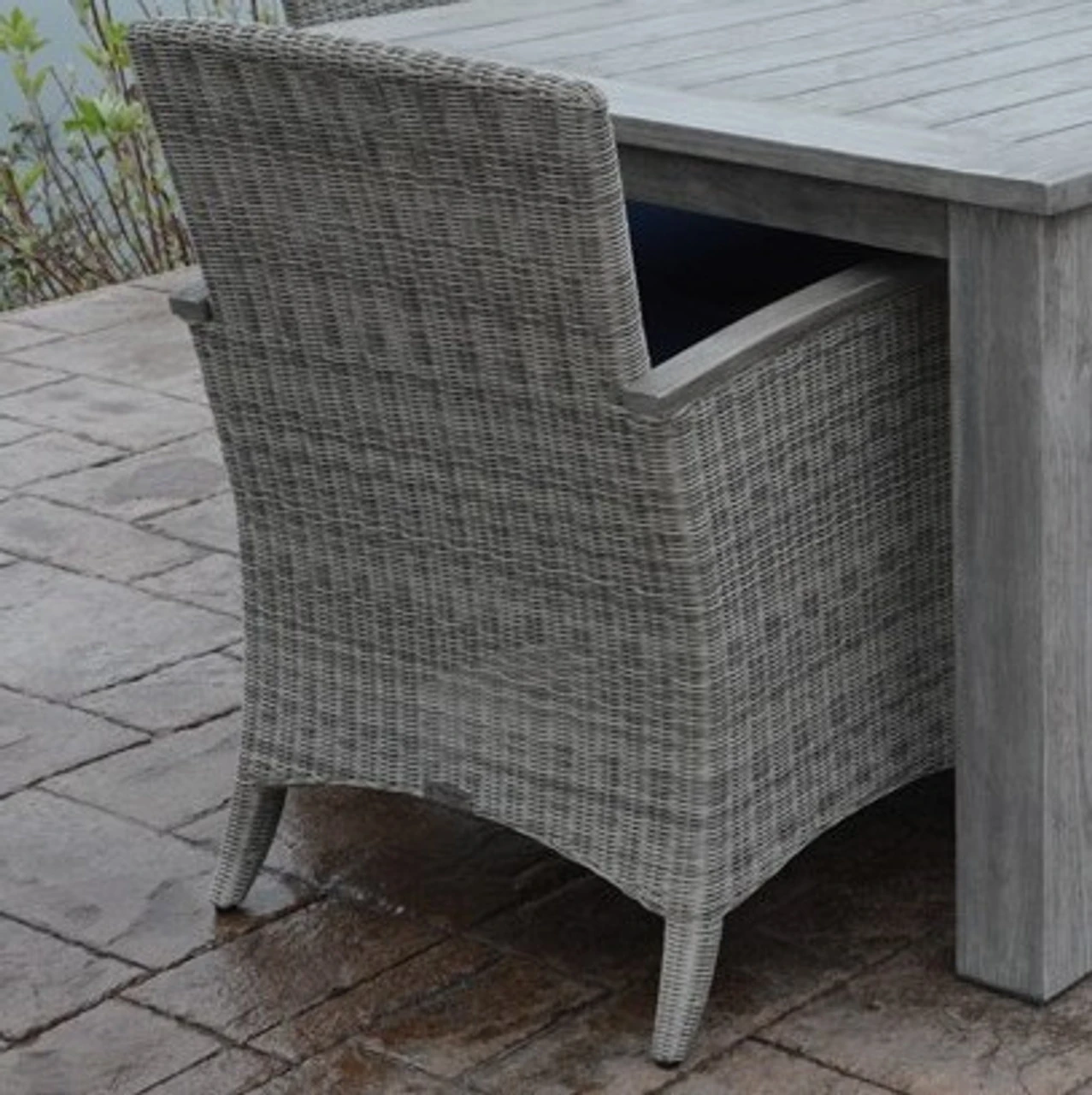 Three Birds Bella Wicker Dining Arm Chair 3 Three Birds Bella Wicker Dining Arm Chair - Image 3