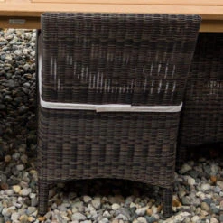 Three Birds Bella Wicker Dining Side Chair 6 Three Birds Bella Wicker Dining Side Chair -Patio Furniture Store three birds bella wicker dining side chair 79 08854.1646966271