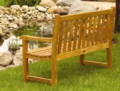 Three Birds Classic Teak 4' Garden Bench -Patio Furniture Store three birds classic teak 4 garden bench 79 82191.1646965761