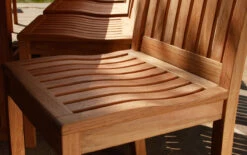 Three Birds Monterey Teak Bar Side Chair