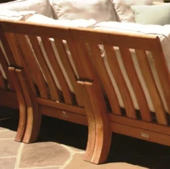 Three Birds Monterey Teak Sectional Armless Chair -Patio Furniture Store three birds monterey teak sectional armless chair 45 37782.1646940367