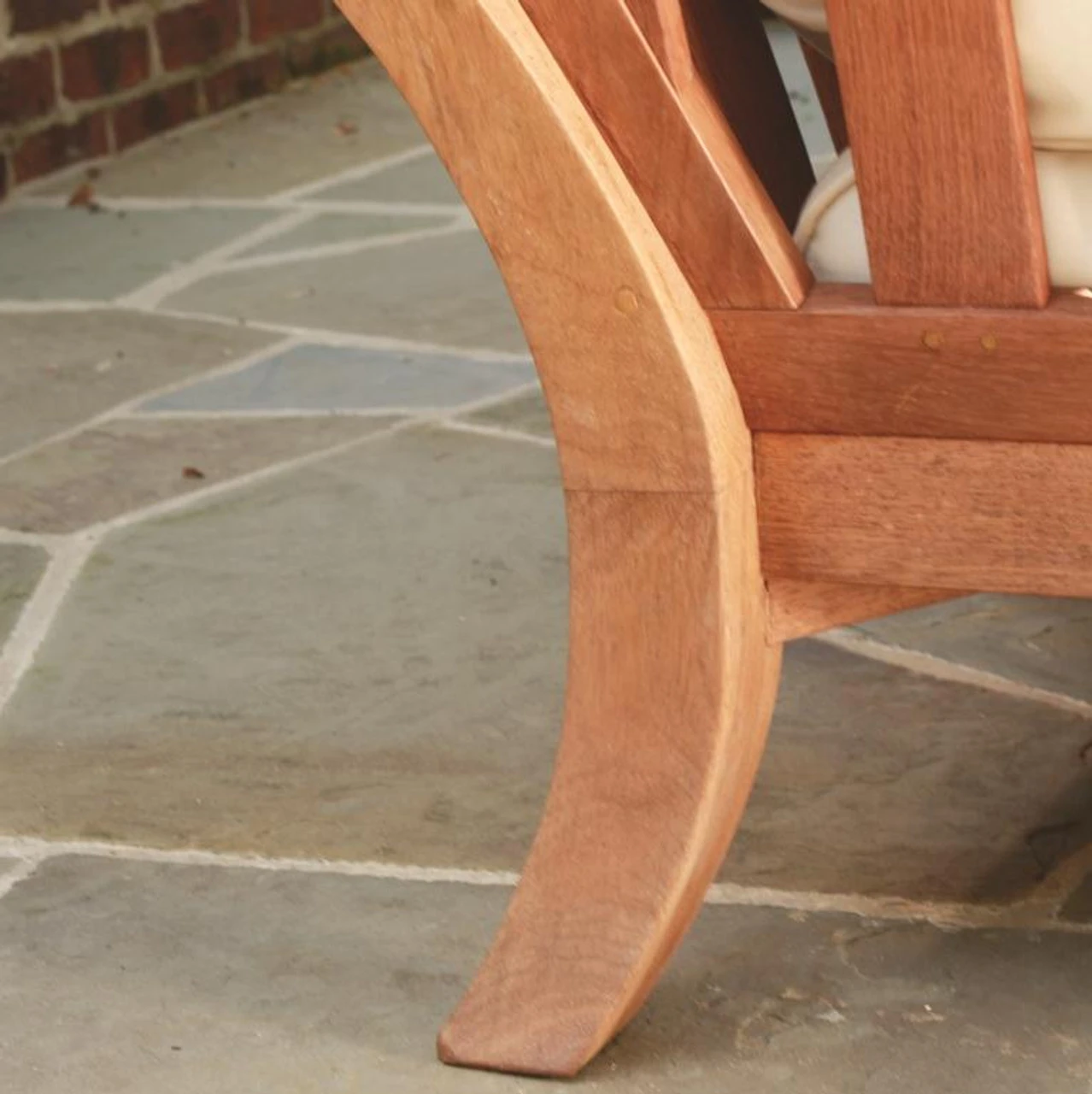 Three Birds Monterey Teak Sectional Left Side Facing Settee 1 Three Birds Monterey Teak Sectional Left Side Facing Settee