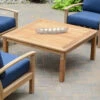Three Birds Newport Teak 42" Square Coffee Table