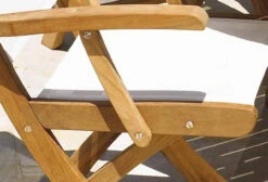 Three Birds Riviera Teak Folding Armchair -Patio Furniture Store three birds riviera teak folding armchair 6 color options 47 42029.1646961971