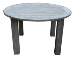 Three Birds Shelburne Teak 50" Round Dining Table