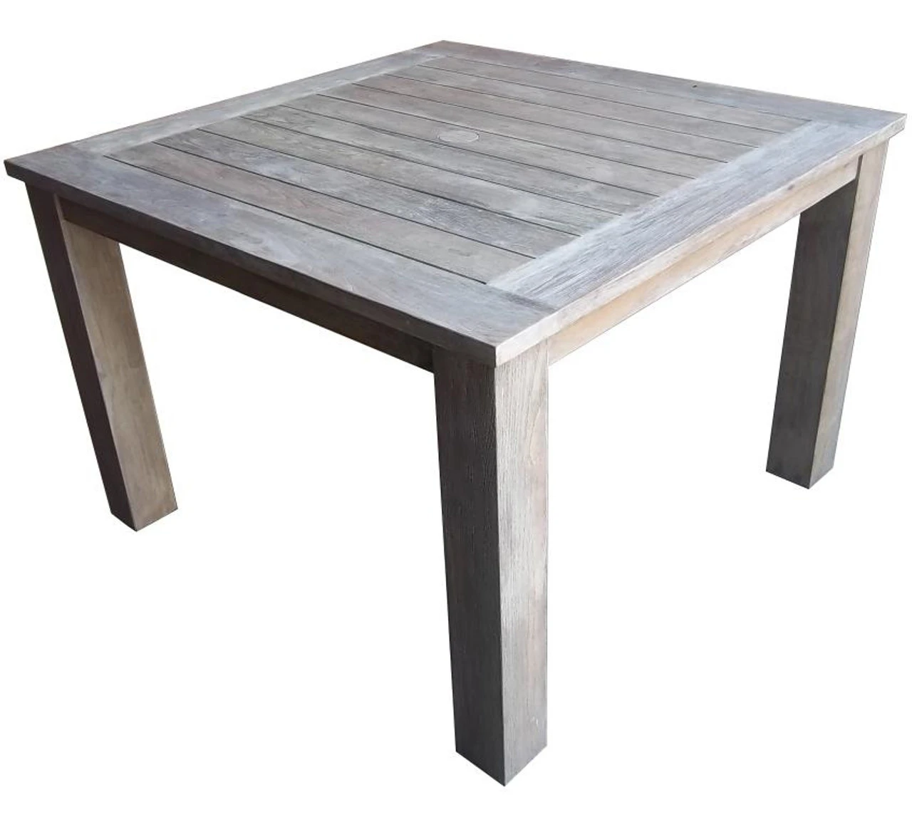 Three Birds Shelburne Teak & Viena Wicker 4 Seat Dining Set 2 Three Birds Shelburne Teak & Viena Wicker 4 Seat Dining Set - Image 2