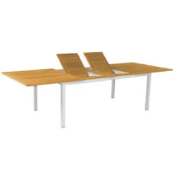 Three Birds SoHo Teak 115" Rectangle Extension Table -Patio Furniture Store three birds soho teak 115 rectangle extension table 87 78945.1696277703