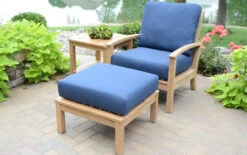Three Birds St. Lucia Teak Deep Seating Arm Chair -Patio Furniture Store three birds st lucia teak deep seating arm chair 73 84939.1646966222