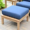 Three Birds St. Lucia Teak Ottoman