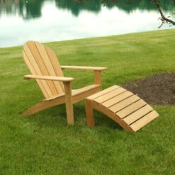 Three Birds Teak Adirondack Footstool -Patio Furniture Store three birds teak adirondack footstool 45 73279.1646965729
