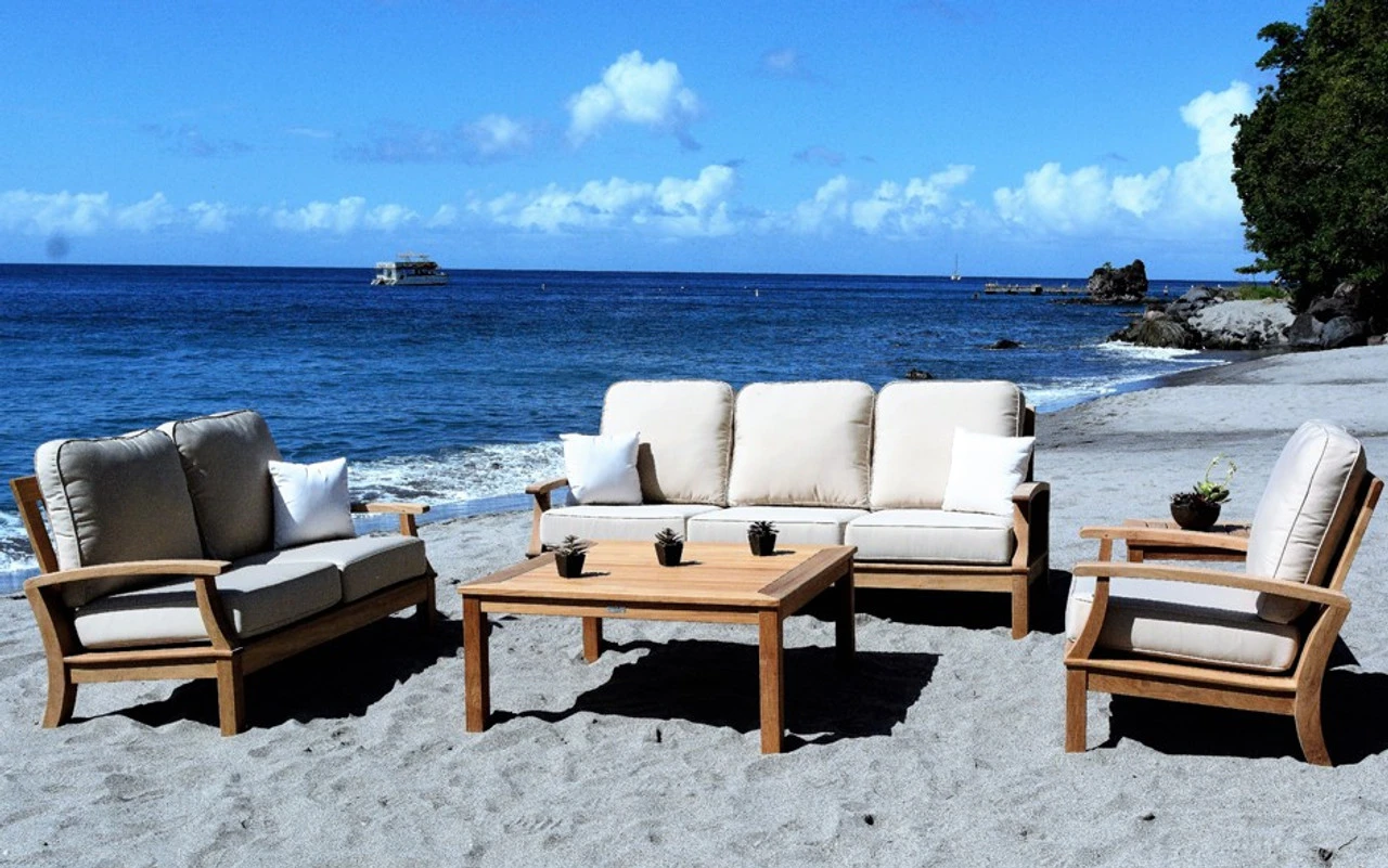 Three Birds Teak Monterey Large Seating Set 6 Three Birds Teak Monterey Large Seating Set - Image 6