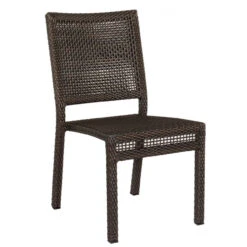 Whitecraft By Woodard All-Weather Miami Wicker Miami Dining Side Chair