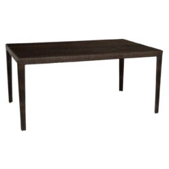 Whitecraft By Woodard All-Weather Miami Wicker Rectangular Dining Table