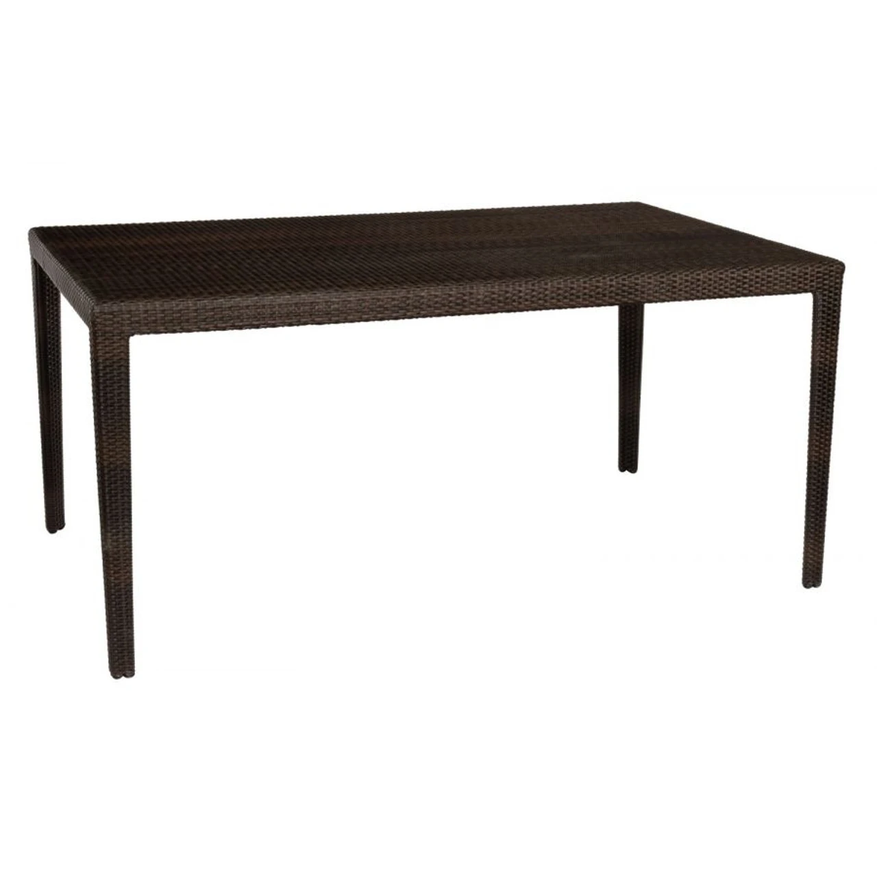 Whitecraft By Woodard All-Weather Miami Wicker Rectangular Dining Table 1 Whitecraft By Woodard All-Weather Miami Wicker Rectangular Dining Table