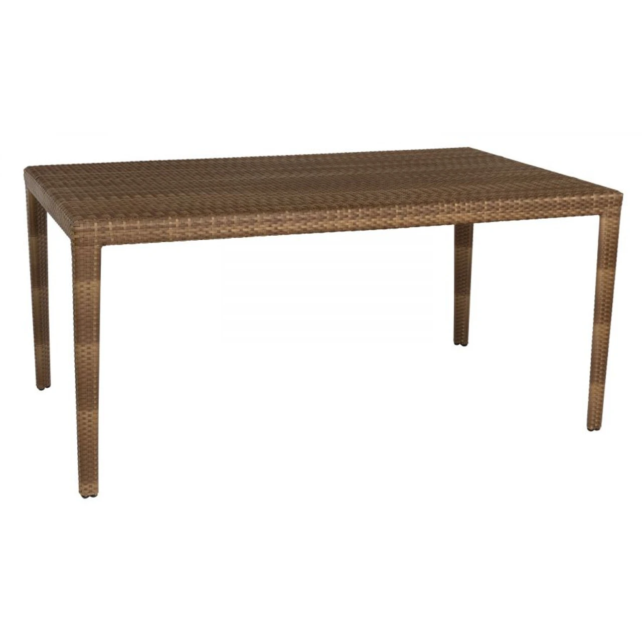 Whitecraft By Woodard All-Weather Miami Wicker Rectangular Dining Table 2 Whitecraft By Woodard All-Weather Miami Wicker Rectangular Dining Table - Image 2