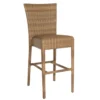 Whitecraft By Woodard All -Weather Wicker Padded Seat Bar Stool Without Arms