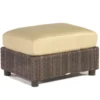 Whitecraft By Woodard Aruba Wicker Ottoman