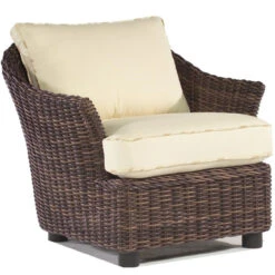 Whitecraft By Woodard Sonoma Wicker Lounge Chair