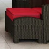 Wicker Forever Patio Barbados 20" X 29" Ottoman