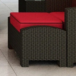 Wicker Forever Patio Barbados 20" X 29" Ottoman