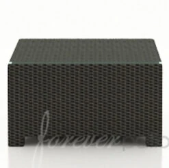 Wicker Forever Patio Barbados 32" Square Coffee Table