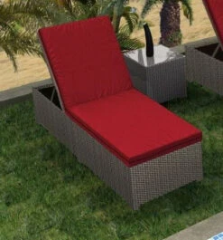 Forever Patio Wicker Universal Single Adjustable Chaise Lounge