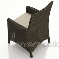 Wicker Forever Patio Universal Dining Armchair -Patio Furniture Store wicker forever patio hampton dining armchair back ant beige 13 75092.1709065664
