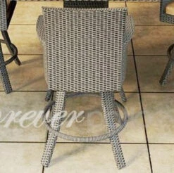 Forever Patio Universal Wicker Swivel Counter Stool -Patio Furniture Store wicker forever patio hampton swivel counter stool back view 4 85622.1709236669