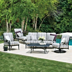 Woodard Aluminum Wiltshire Lounge Set 7 Woodard Aluminum Wiltshire Lounge Set -Patio Furniture Store wiltshire sofa lounge set 17847.1702335275