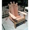 Wine Glass Adirondack Chair - Cedar