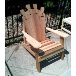 Wine Glass Adirondack Chair - Cedar