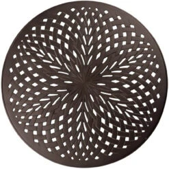 Woodard Aluminum Apollo 24" Round Side Table