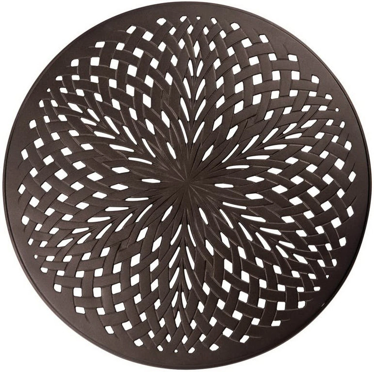 Woodard Aluminum Apollo 24" Round Side Table 1 Woodard Aluminum Apollo 24" Round Side Table